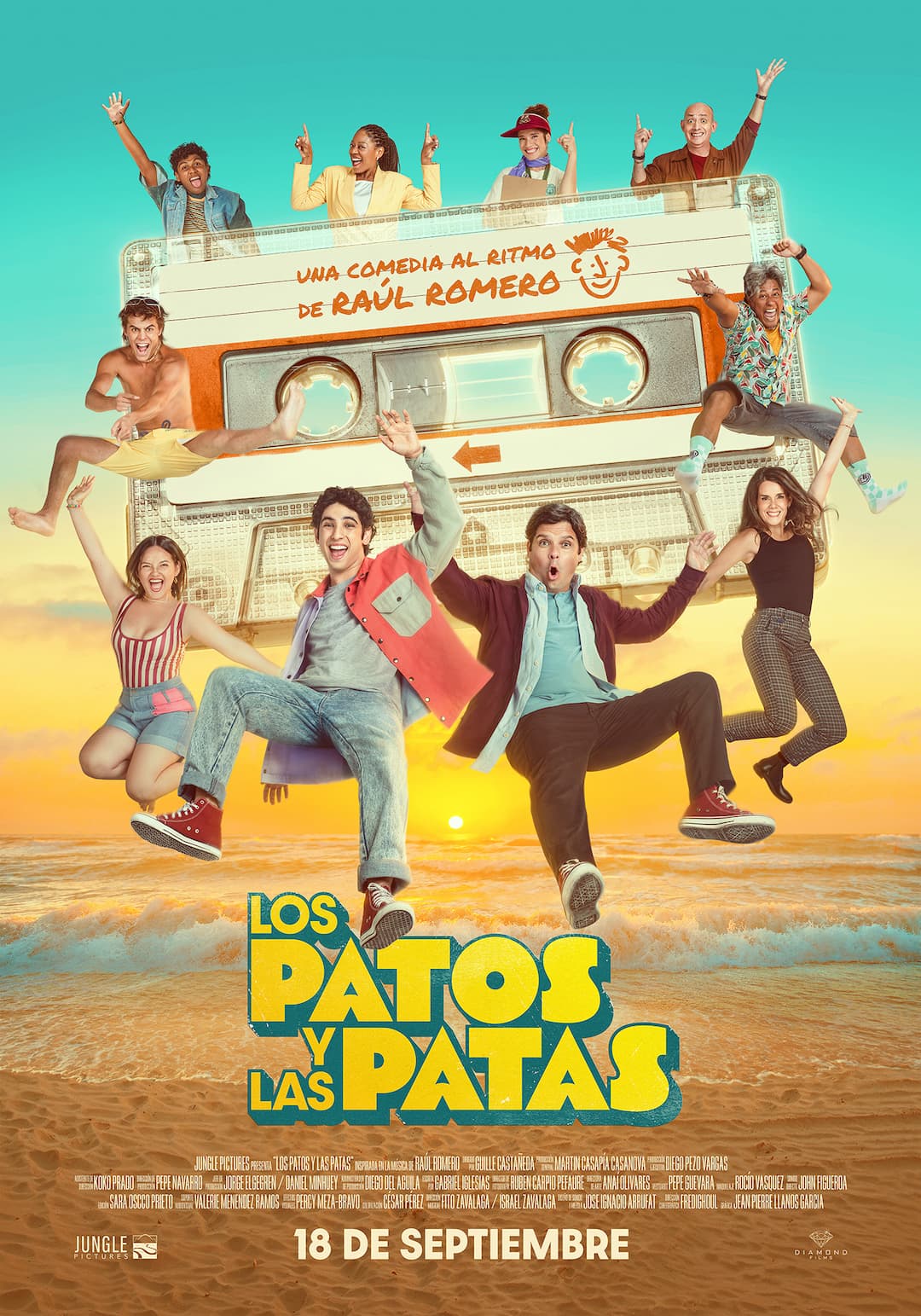 Los patos y las patas - Poster